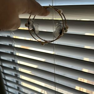 Large gold hoop